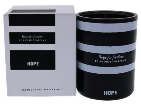 Hope for Freedom Scented Candles by Agonist for Unisex - 8.46 oz Candle Online Sale