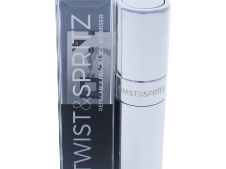 Twist And Spritz Atomiser - Polished Silver By Twist And Spritz For Women - 8 Ml Refillable Spray (e  8 ml Discount