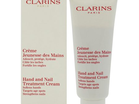 Hand and Nail Treatment Cream by Clarins for Unisex - 3.4 oz Cream (Tester) For Cheap