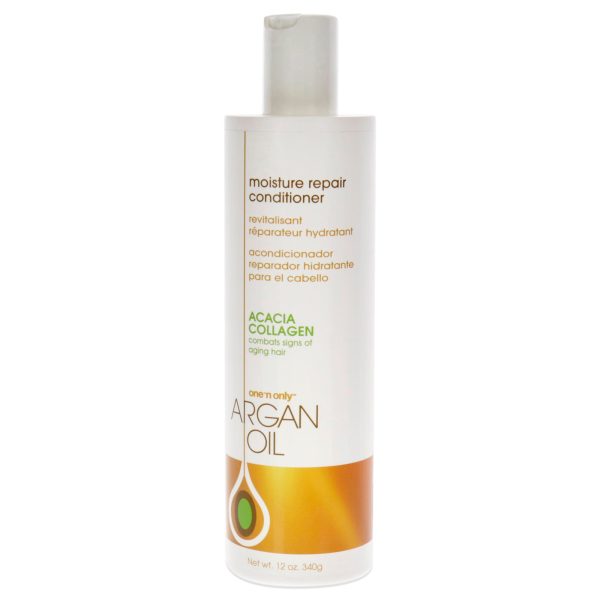 Argan Oil Moisture Repair Conditioner by One n Only for Unisex - 12 oz Conditioner Sale