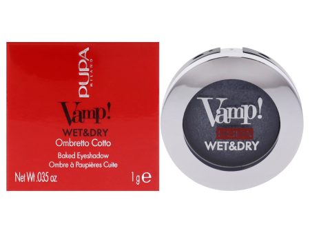 Vamp! Wet and Dry Baked Eyeshadow - 305 Anthracite Grey by Pupa Milano for Women - 0.035 oz Eye Shadow For Discount