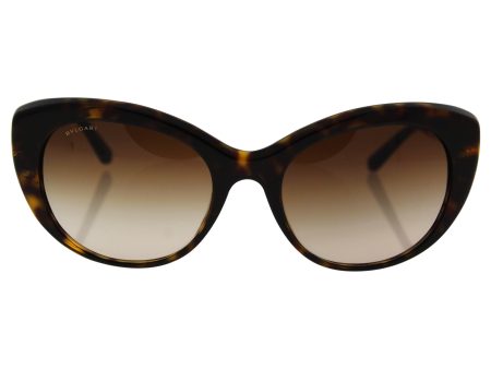 Bvlgari Bv8141k 5193 13 - Dark Havana brown Gradient Sunglasses For Women  54-19-135 mm Online