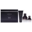 Unwind by Tumi for Men - 3 Pc Gift Set 3.4oz EDP Spray, 1oz EDP Spray, 6.7oz Body Wash on Sale