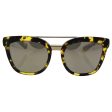 Dolce & Gabbana Women s DG4269 Sunglasses Cube Havana Lemon   Light Brown Mirror Gold 54mm Online