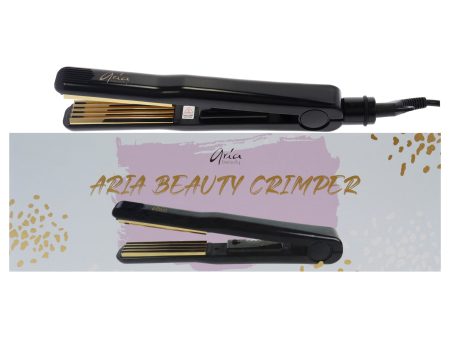 Titanium Texturing Crimper by Aria Beauty for Women - 1 Pc Crimper on Sale