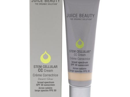 Stem Cellular CC Cream SPF 30 - Desert Glow by Juice Beauty for Women - 1.7 oz Makeup Sale