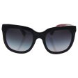 Dolce & Gabbana DG4197 Sunglass-28718G Black Red (Gray Grad Lens)-53mm For Cheap