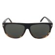 Tom Ford FT0375 Kristen 05R - Black-Green Polarized by Tom Ford for Women - 61-10-140 mm Sunglasses For Cheap