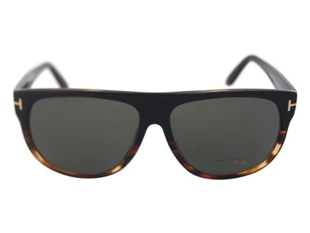 Tom Ford FT0375 Kristen 05R - Black-Green Polarized by Tom Ford for Women - 61-10-140 mm Sunglasses For Cheap