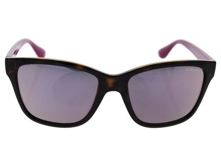 Vogue Eyewear Womens Sunglasses (VO2896) Black Pink Plastic - Non-Polarized - 54mm Online