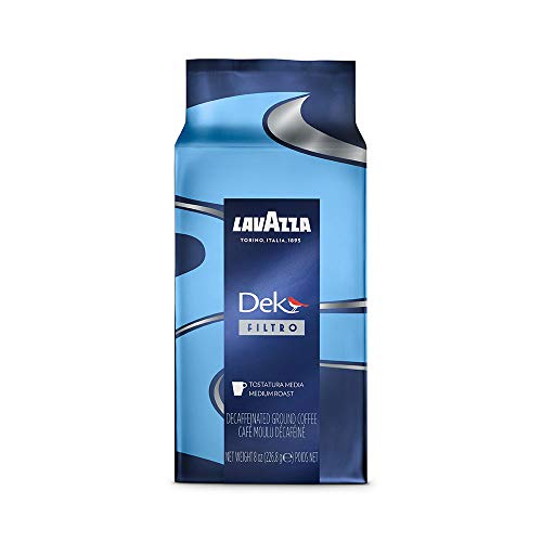 Dek Filtro Medium Roast Decaffeinated Ground Coffee By Lavazza - 8 oz Coffee Sale