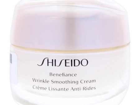 Benefiance Wrinkle Smoothing Cream by Shiseido for Unisex - 1.7 oz Cream (Tester) Online