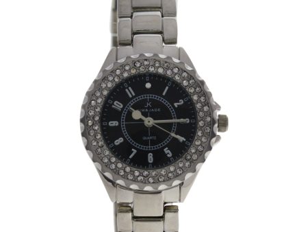 2033L-SB Silver Stainless Steel Bracelet Watch by Kim & Jade for Women - 1 Pc Watch Online Sale