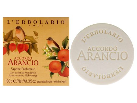 Accordo Arancio Perfumed Soap by LErbolario for Unisex - 3.5 oz Soap Hot on Sale