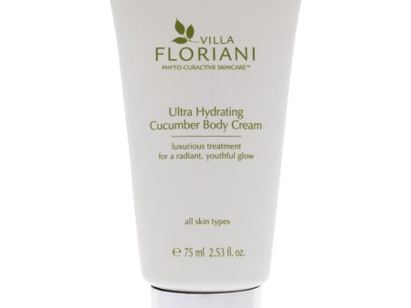 Ultra Hydrating Cucumber Body Cream by Villa Floriani for Women - 2.53 oz Body Cream For Discount