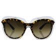 Dolce & Gabbana Women s 0dg4282 Round Sunglasses, Havana On Transparent, 54 mm on Sale