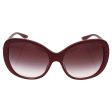 Bvlgari Bv8171b 5380 8h - Raspberry grey Violet Gradient Sunglasses For Women  57-16-140 mm on Sale