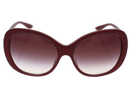 Bvlgari Bv8171b 5380 8h - Raspberry grey Violet Gradient Sunglasses For Women  57-16-140 mm on Sale