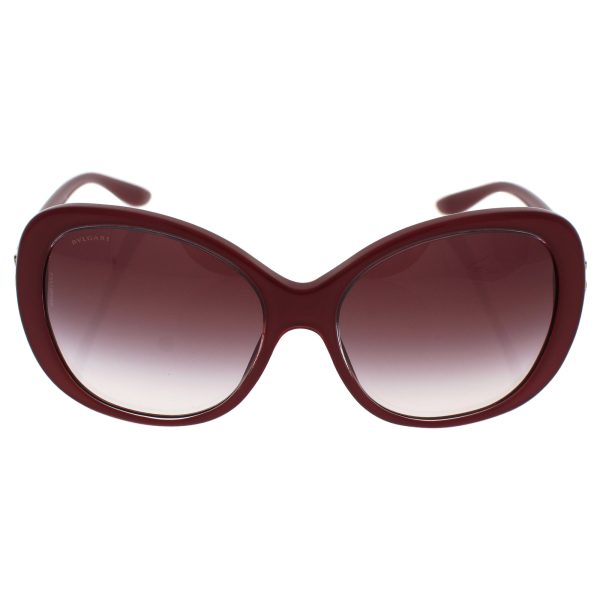 Bvlgari Bv8171b 5380 8h - Raspberry grey Violet Gradient Sunglasses For Women  57-16-140 mm on Sale