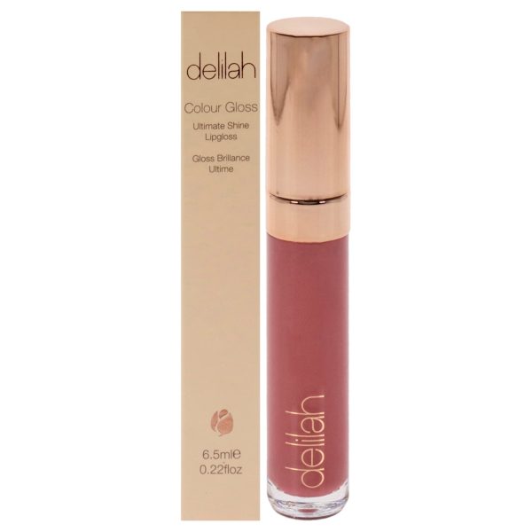 Ultimate Shine Lip Gloss - Modesty by Delilah for Women - 0.22 oz Lip Gloss Cheap