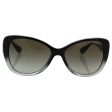 Vogue VO2819S Sunglasses 18808E-58 - Top Black Grad Grey Transp Frame, Green Gradient Online now