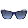 Vogue VO2896S 22258F Blue VO2896S Square Sunglasses Lens Category 2 Size 54mm For Discount