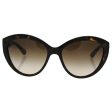 Dolce & Gabbana Women s DG4239 Sunglasses Havana   Brown Gradient 56mm Sale