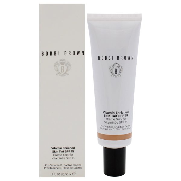 Vitamin Enriched Skin Tinted Moisturizer SPF 15 - 2 Golden Medium Cool by Bobbi Brown for Women - 1.7 oz Moisturizer Sale