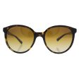 Emporio Armani AR 8043-H 5026-T5 - Dark Havana-Brown Polarized by Giorgio Armani for Women - 54-18-135 mm Sunglasses Hot on Sale