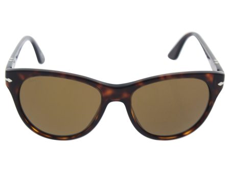 Persol PO3134S Sunglasses 24 57-54 - Havana Frame, Brown Polarized Online Sale