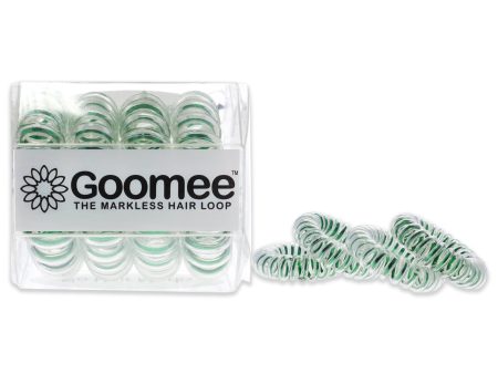 The Markless Hair Loop Set - Holiday Edition Missile Toe by Goomee for Women - 4 Pc Hair Tie Hot on Sale