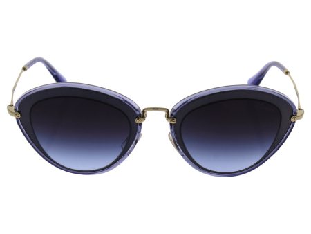 Miu Miu Women s 0MU 51RS Navy Blue Gradient Sale