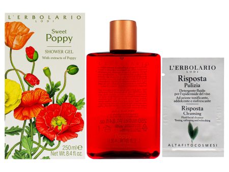 Sweet Poppy Shower Gel by LErbolario for Women - 8.4 oz Shower Gel Online Sale