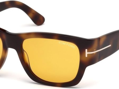 Tom Ford Sunglasses - FT0493 Stephen 52E - Dark Havana Brown (54 17 140) Online now