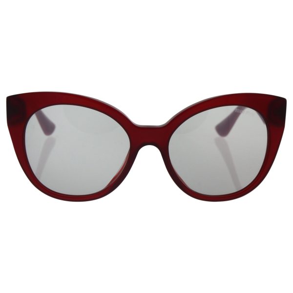 Miu Miu 07RS TKW-5J0 Opal Bordeaux 07RS Cats Eyes Sunglasses Lens Category 1 Fashion