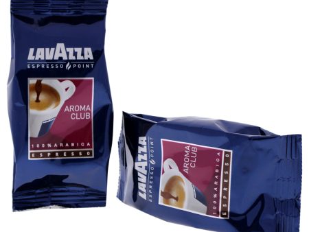 Espresso Point Aroma Club Coffee by Lavazza for Unisex - 100 Pods Coffee Online Sale