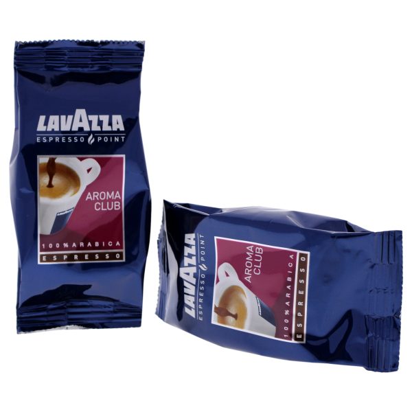 Espresso Point Aroma Club Coffee by Lavazza for Unisex - 100 Pods Coffee Online Sale