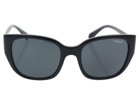 VOGUE Women s Injected Woman Sunglass 0VO5061SB Square Sunglasses, black, 53 mm For Sale