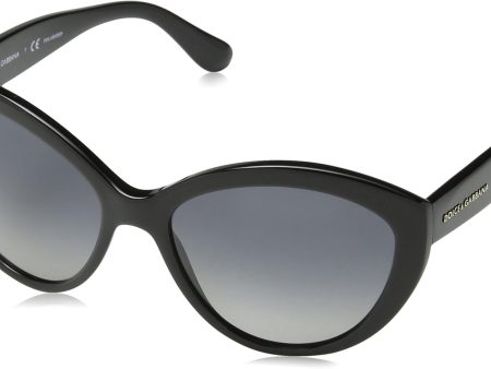 Dolce & Gabbana Dg 4239 501 t3 - Black grey Polarized By Dolce & Gabbana For Women - 56-17-140 Mm Sunglasses  56-17-140 Discount