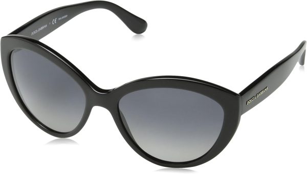 Dolce & Gabbana Dg 4239 501 t3 - Black grey Polarized By Dolce & Gabbana For Women - 56-17-140 Mm Sunglasses  56-17-140 Discount