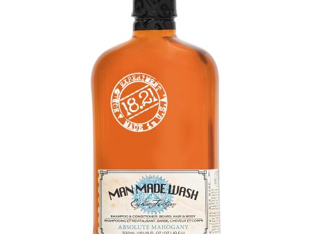 18.21 Man Made Wash, Absolute Mahogany, 18 fl. oz. on Sale