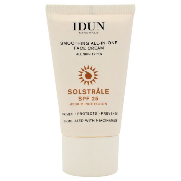 Smoothing All-In-One Face Cream SPF 25 by Idun Minerals for Women - 1 oz Cream Sale