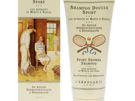 Shower Shampoo - Sport by LErbolario for Unisex - 6.7 oz Shampoo For Sale