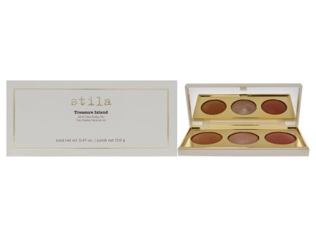 Treasure Island All-in-One Putty Trio Palette by Stila for Women - 0.47 oz Makeup Online Sale