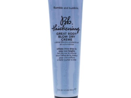 Thickening Great Body Blow Dry Creme by Bumble and Bumble for Unisex - 5 oz Cream For Cheap