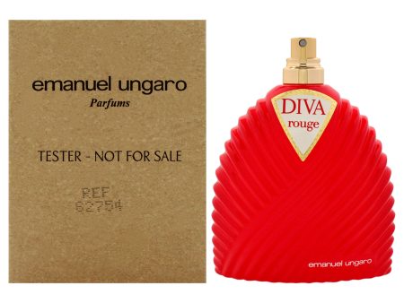 Diva Rouge by Emanuel Ungaro for Women - 3.4 oz EDP Spray (Tester) Supply