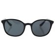 Vogue Eyewear Womens Sunglasses (VO5051) Black Grey Plastic - Non-Polarized - 52mm Fashion