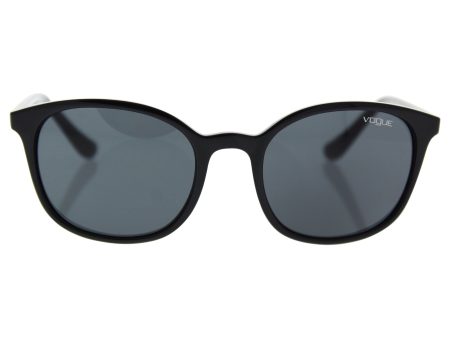 Vogue Eyewear Womens Sunglasses (VO5051) Black Grey Plastic - Non-Polarized - 52mm Fashion