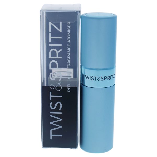 Twist And Spritz Atomiser - Pale Blue By Twist And Spritz For Women - 8 Ml Refillable Spray (empty)  8 ml For Sale