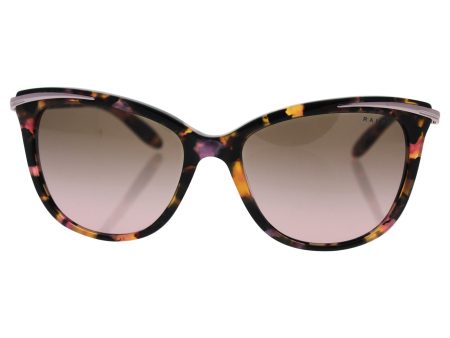 Ralph by Ralph Lauren Women s 0ra5203 Cateye Sunglasses, PINK MARBLE, 54.0 mm Fashion